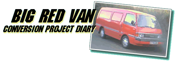Big Red Van: Conversion project diary